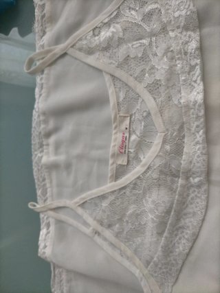 Camiseta Verano Encaje Talla Única