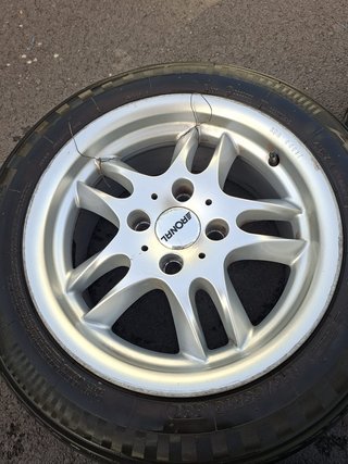 Llantas Ronal 4 tornillos,estaban montadas citroen