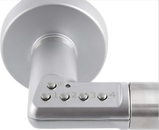 Manilla electrónica Yale para puerta izquierda