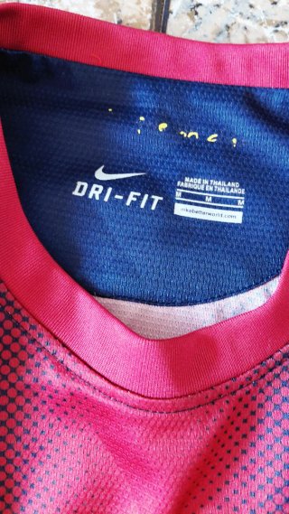 Camiseta Nike FCB Azul/Rojo Talla M