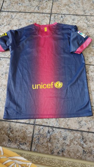 Camiseta Nike FCB Azul/Rojo Talla M