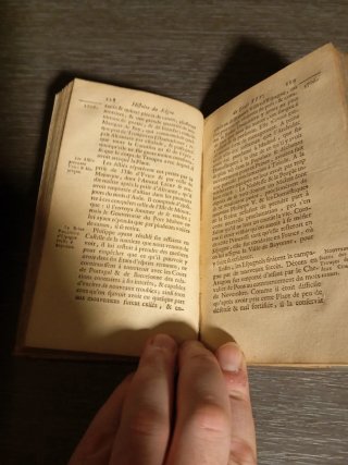 1746 2 tomos Historia de Luis XIV. Reboulet