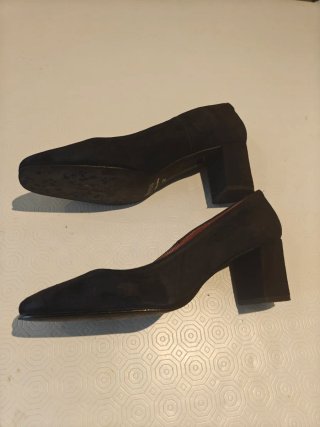 Zapatos de tacón talla 37 azul marino Jhesu