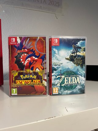 Nintendo Switch OLED + 2 juegos como nueva 2024
