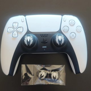 Grips Spiderman Negro para Mando PS5