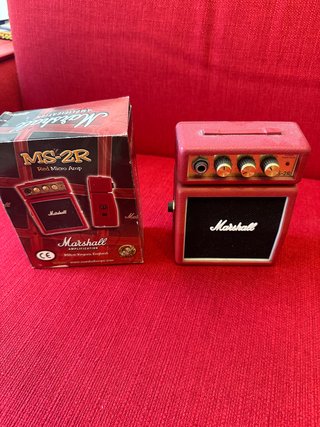 Mini amplificatore Marshall MS-2R Rosso