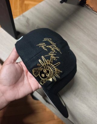 Gorra New Era NY Negra y Dorada