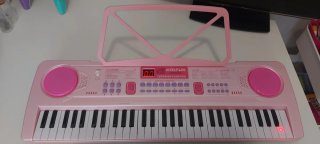 Teclado Electrónico Big Fun BF-6302CL Rosa