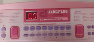 Teclado Electrónico Big Fun BF-6302CL Rosa