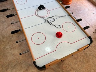 Pack futbolín + air hockey niños