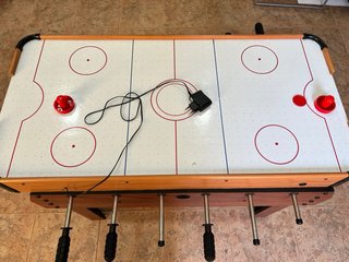 Pack futbolín + air hockey niños