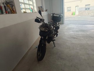 BMW F700GS Moto Aventura Negra