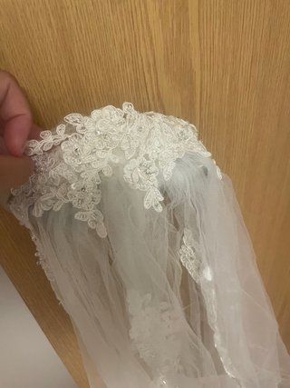 Velo de Novia Amantillado Blanco