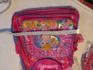 Zaino e beauty case bambina