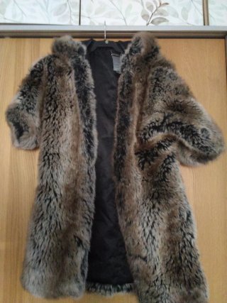 Chaquetón de pelo chica