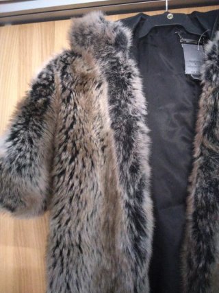 Chaquetón de pelo chica