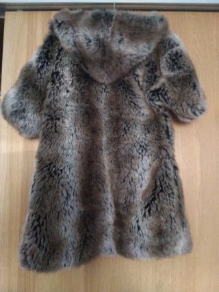 Chaquetón de pelo chica