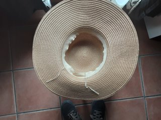 Sombrero de paja flexible para playa o días de sol