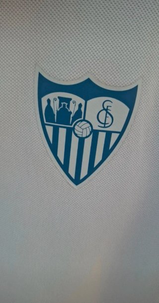 Polo Oficial Sevilla FC Castore Gris y Azul