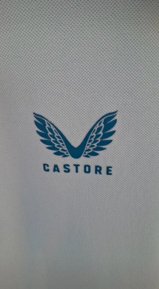 Polo Oficial Sevilla FC Castore Gris y Azul