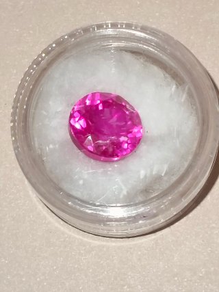 Zafiro Natural Rosa 8.10Ct
