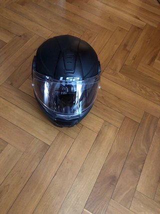 Casco de moto LS2 negro Talla S