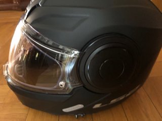 Casco de moto LS2 negro Talla S
