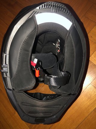 Casco de moto LS2 negro Talla S