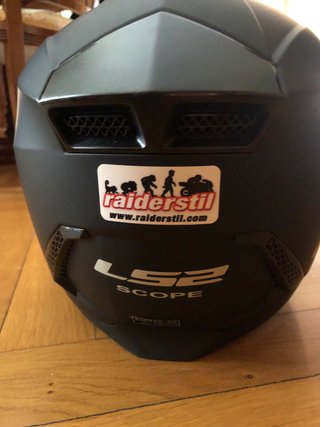 Casco de moto LS2 negro Talla S