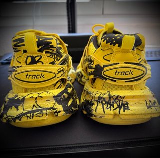 Balenciaga Track Graffiti Sneakers