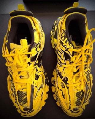 Balenciaga Track Graffiti Sneakers