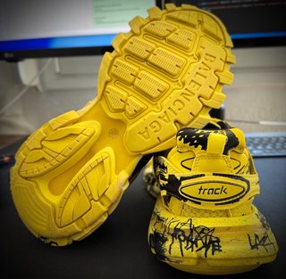 Balenciaga Track Graffiti Sneakers