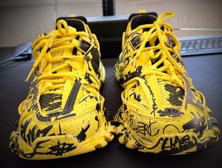 Balenciaga Track Graffiti Sneakers