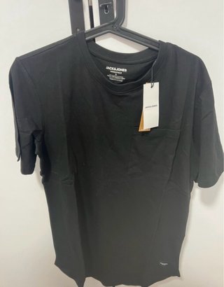 Camiseta Jack & Jones Negra Talla S