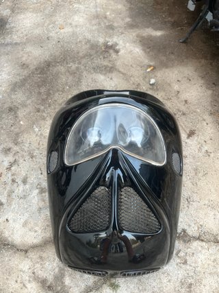 Careta Zip Bifaro Negra