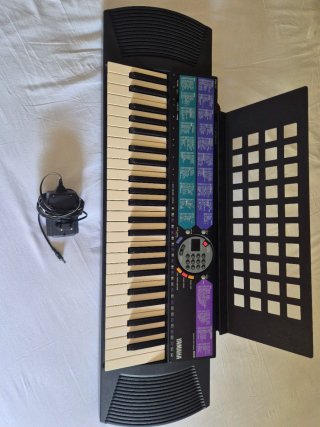 Teclado Yamaha PSR-77 con funda