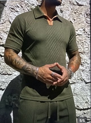 Conjunto hombre verde sin usar