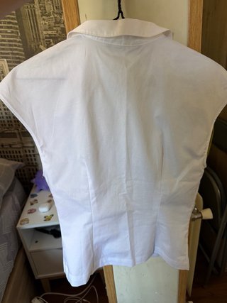 Blusa blanca Zara