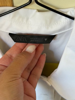 Blusa blanca Zara