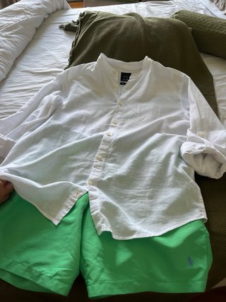 Bañador Ralph Lauren Verde Talla 18/20 XL