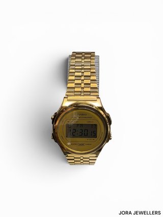 Reloj Casio Dorado Alarm Chrono