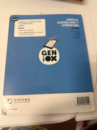 Lengua castellana y literatura 2o ESO