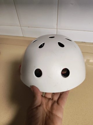 Casco Patinaje Oxelo Blanco