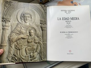 HISTORIA UNIVERSAL del ARTE volumen 3 - Bizancio