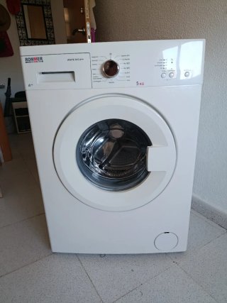 Lavadora Rommer A++ White 615 5KG.