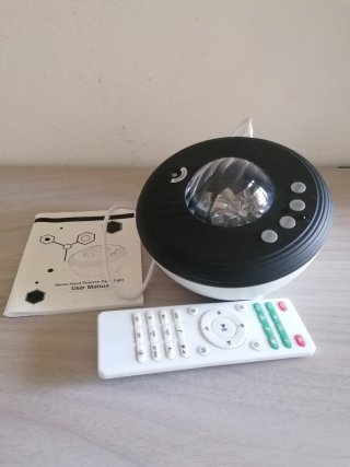 Lampada proiettore Aurora con telecomando