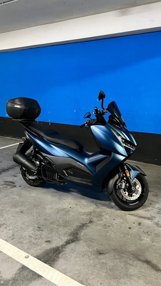 Zontes D125 Maxi Scooter Azul/Negro