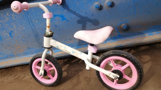 Bicicleta infantil rosa