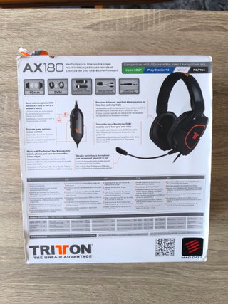 Auriculares TRITTON AX180 (PS3,PS4,XBOX,WII,PC)