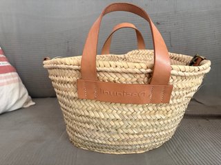 Bolso de mimbre Desigual
